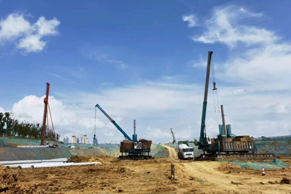 合肥锦绣湖公园二期黄河路停车场及能源战工程桩基和支护工程项目