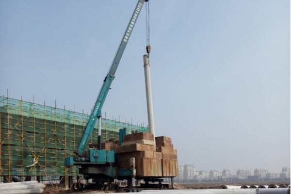 江苏南通如东桩基工程现场